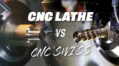 swiss cnc machining|swiss machining vs lathe machine.